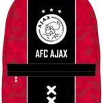 AFC Ajax rugzak Zwart/rood 28x21x11 cm Voor schoolspullen | bol