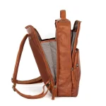 Leren Rugzak 16.4 inch Virginia Brandy Cognac