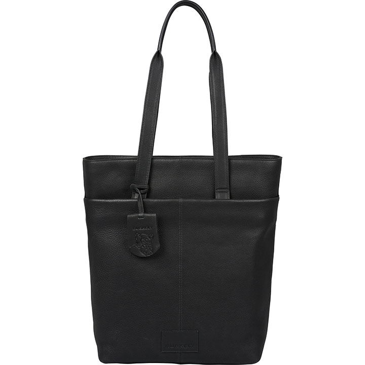 burkely-rugzak-487zvg-1.jpg Burkely Backpack Shopper 14'' Soft Skylar Beach Black - Afbeelding 1