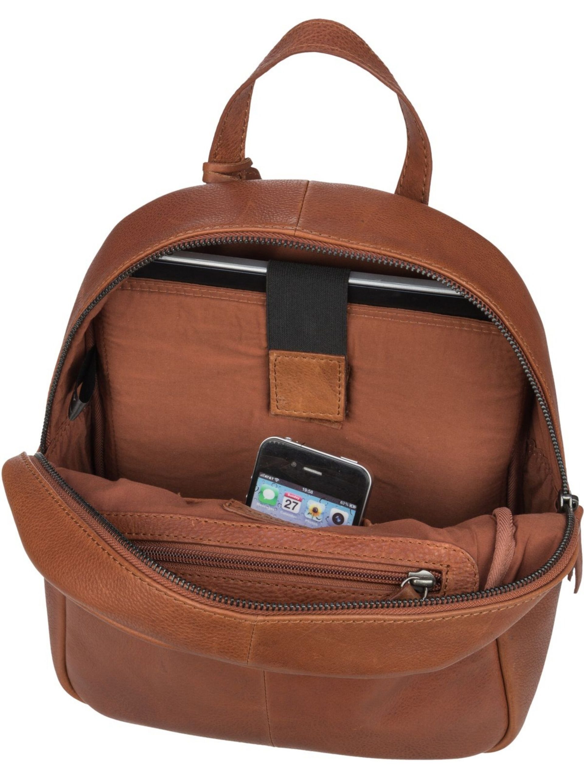 burkely-rugzak-674ggh-1.jpg Burkely Rugzak 'Antique Avery' in Cognac | ABOUT YOU - Afbeelding 1
