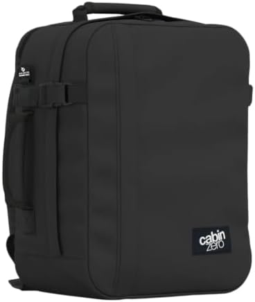 cabin-zero-rugzak-515ikz-1.jpg Cabinzero Rugzak, Absoluut Zwart, 29,5x39x20 : Amazon.nl: Kleding, schoenen & sieraden - Afbeelding 1