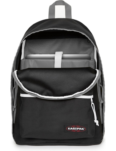 eastpak-rugzak-27-liter-758imw.png Eastpak OUT OF OFFICE Rugzak, 27 Liter, 13.3 inch laptopvak Kontrast Grey White - Afbeelding 1
