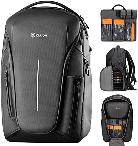 fototas-rugzak-835ibu-1.jpg TARION Zone Camera rugzak, grote capaciteit, cameratas met 39,6 cm (15,6 inch) laptopvak, professionele waterdichte rugzak voor fotografie, Zwart, M, Klassiek : Amazon.nl: Elektronica - Afbeelding 1