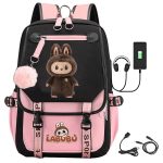 Goedkope Rugzak met cartoonprint Reistas Computertas Studenten Dames en Heren Casual Rugzak Schooltas kopen — gratis levering, eerlijke reviews met foto's — Joom