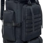 80l 100 liter camping wandelrugzak, grote rugzak heren, waterdichte rugzak voor heren... | bol