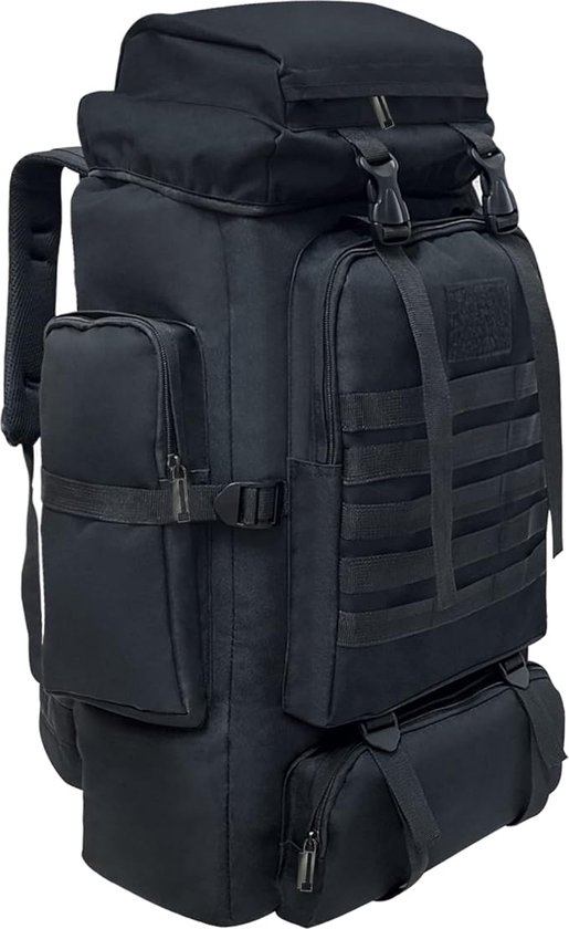 grote-rugtas-120mzv-1.jpg 80l 100 liter camping wandelrugzak, grote rugzak heren, waterdichte rugzak voor heren... | bol - Afbeelding 1