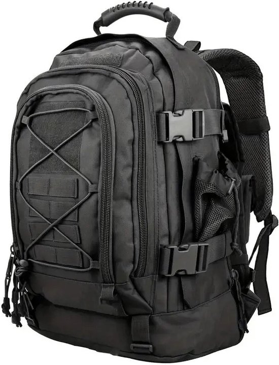 grote-rugtas-804nea-1.jpg Backpack Groot Militaire Rugzak 40 64 liter Zwart Waterdicht Dames – Heren –... | bol - Afbeelding 1