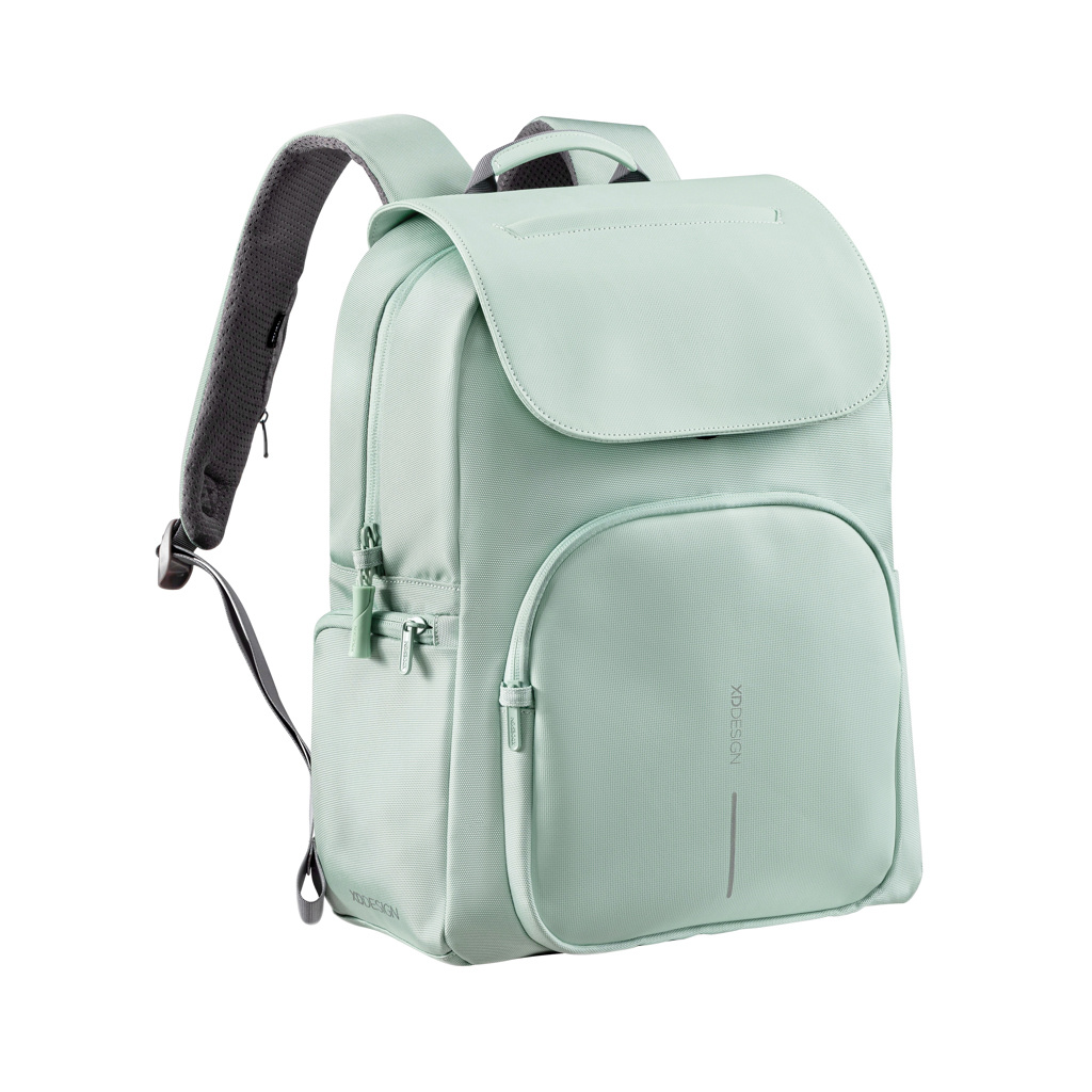 grote-rugzak-dames-373lyl-1.jpg XD Design Rugzak Soft Daypack 18L Groen | Anti diefstal rugtas Fietstas.com - Afbeelding 1