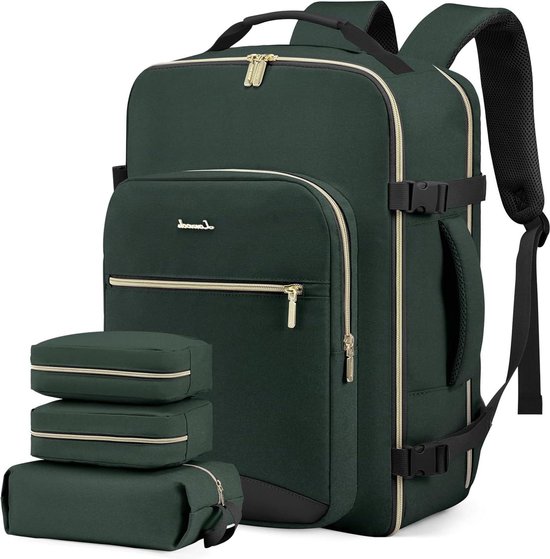 grote-rugzak-dames-542dis-1.jpg Reisrugzak voor Dames Waterdicht Grote Carry On Bag Weekendtas voor School en... | bol - Afbeelding 1