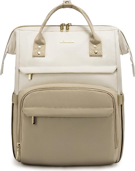 grote-rugzak-dames-809wog-1.jpg Grote laptop rugzak dames 15,6/17 inch Met laptopvak USB oplaadpoort | bol - Afbeelding 1