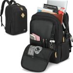 Laptoptas Grote Schooltas Met Laptopvak Hikr® Rugzak 100% Waterdicht Laptoptas Met USB Poort T/m