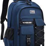 Amythe Schoolrugzak voor jongens, tieners, grote rugzak, school, middelbare school, waterafstotend, voor 15,6 inch laptop, schooltas, casual, 29L 2315, blauw : Amazon.nl: Kleding, schoenen & sieraden