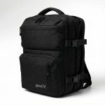 40x30x15 Rugzak – Uitbreidbaar tot 40x30x20 – Handbagage voor KLM, Transavia & Meer – Laptop Rugzak 15,6 Inch – ByMetz® – Zwart