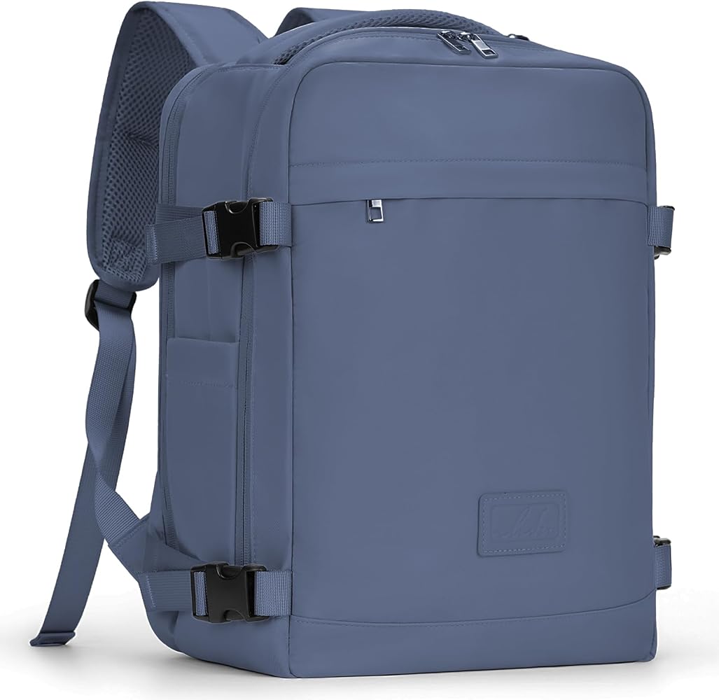 handbagage-rugzak-40x30x20-299kyo-1.jpg Voor Ryanair handbagage 40x30x20, 24L travel handbagagerugzak voor dames en heren, Ryanair rugzak 40x30x20, kleine reisrugzak, cabintas met laptopvak ... - Afbeelding 1