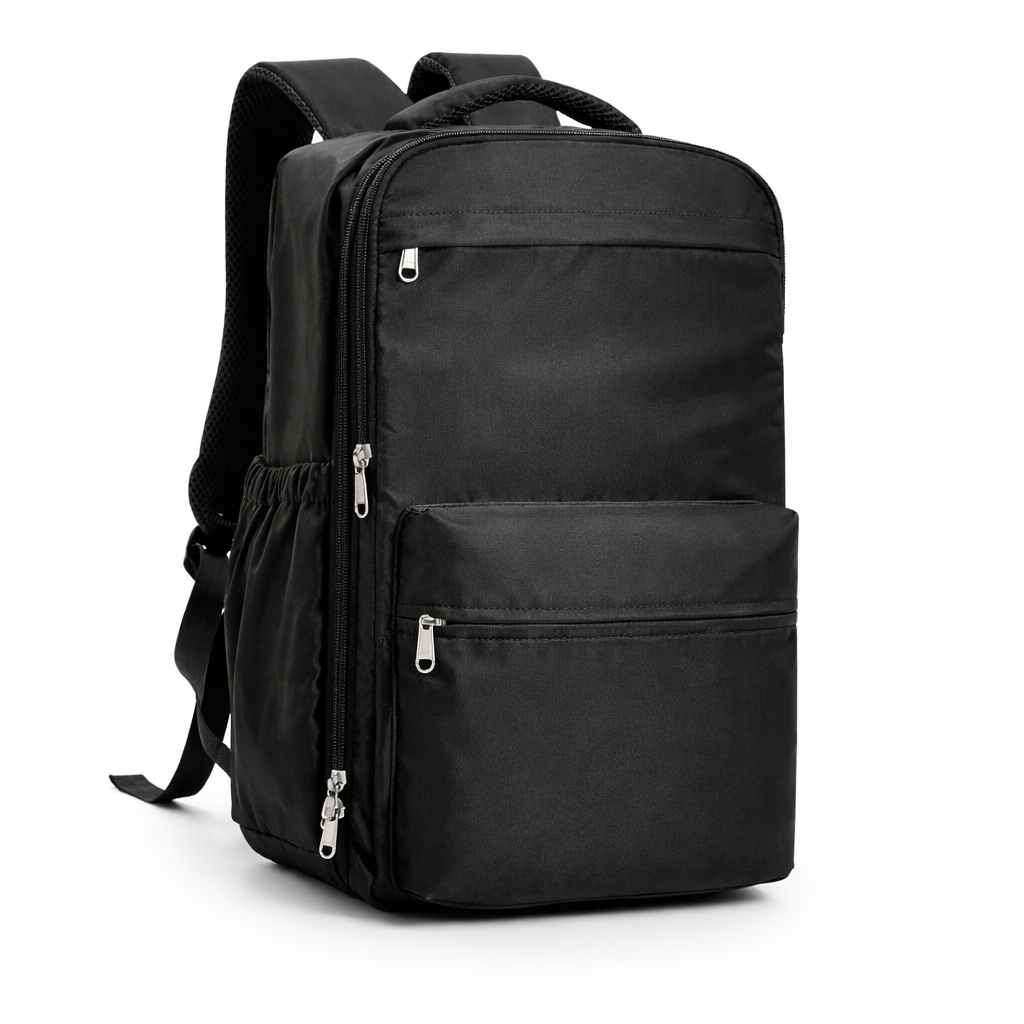 handbagage-rugzak-40x30x20-880tiw.png TRAVEL PRO | Cabin Rugzak 40x30x20 | Waterafstotend materiaal, Ryanair – Visconte - Afbeelding 1