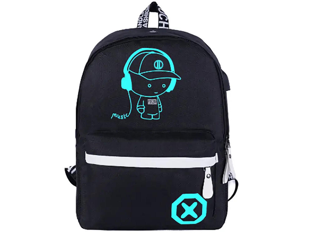 jongens-rugtas-155caq-1.jpg Rugzak Jongens Voor School of Sport Met LED 19 Liter Schoolrugzak - Afbeelding 1