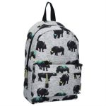 Rugzak Rhino Grey S | de leukste jongens rugzakken StoereKindjes