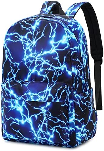 jongens-rugtas-976qkp-1.jpg Jongens rugzak student kinderen boekentassen duurzame schooltassen groot stevig reizen waterdicht, 1 blauw, L : Amazon.nl: Kleding, schoenen & ... - Afbeelding 1