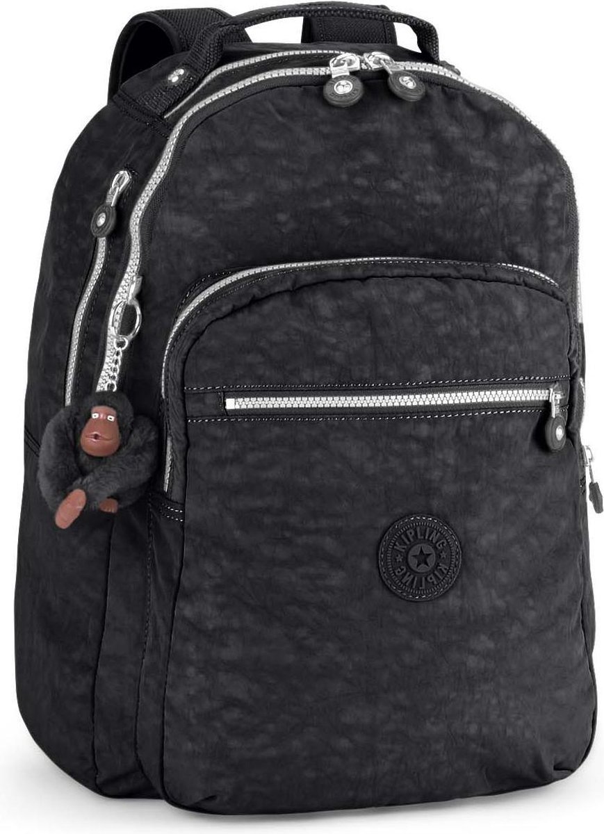 kipling-rugzak-groot-015bpa-1.jpg Kipling Clas Seoul Rugzak Black | bol - Afbeelding 1
