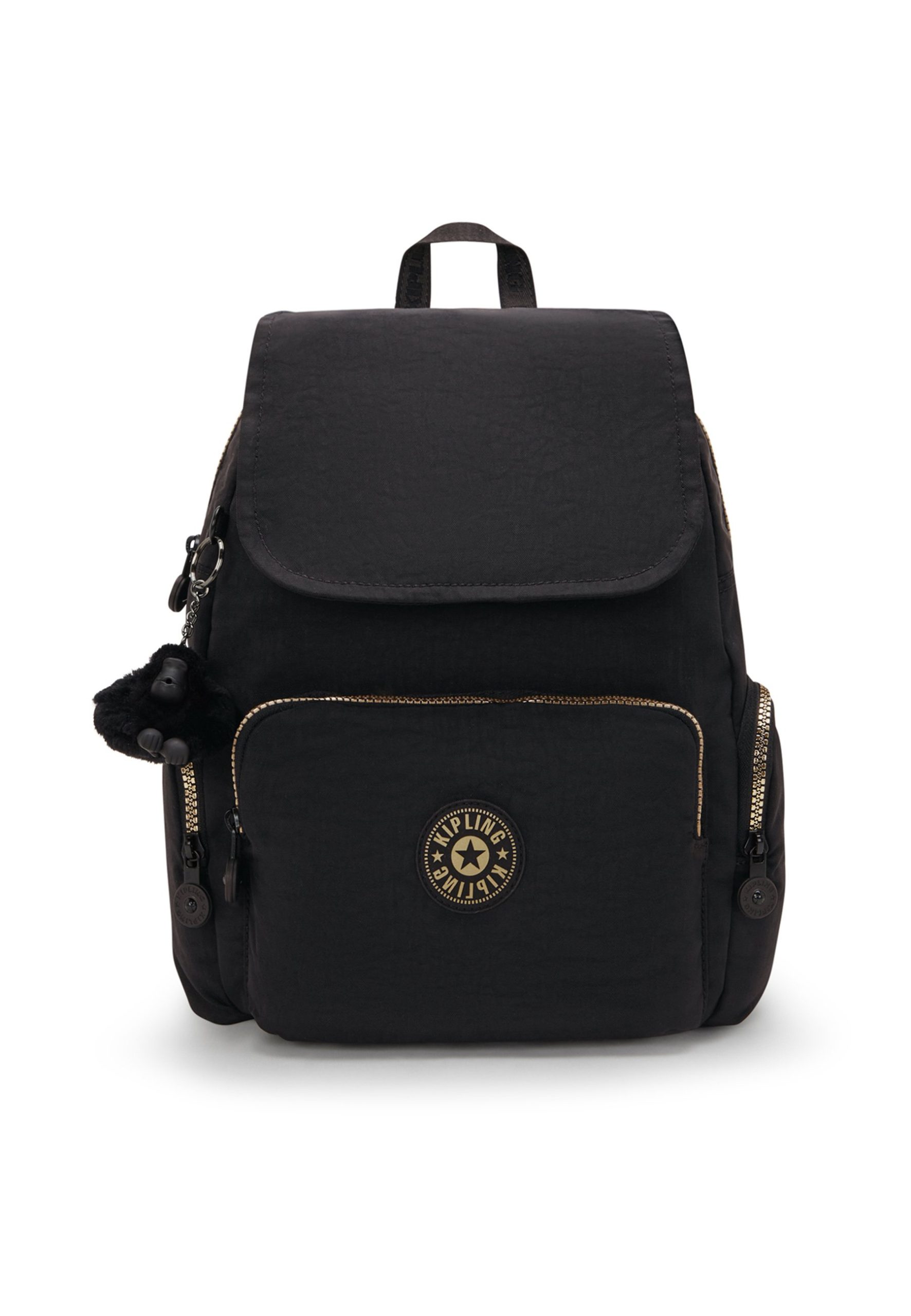kipling-rugzak-groot-745jvg-1.jpg Kipling CITY ZIP S k.glo Rugzak glorious gold/zwart Zalando.nl - Afbeelding 1