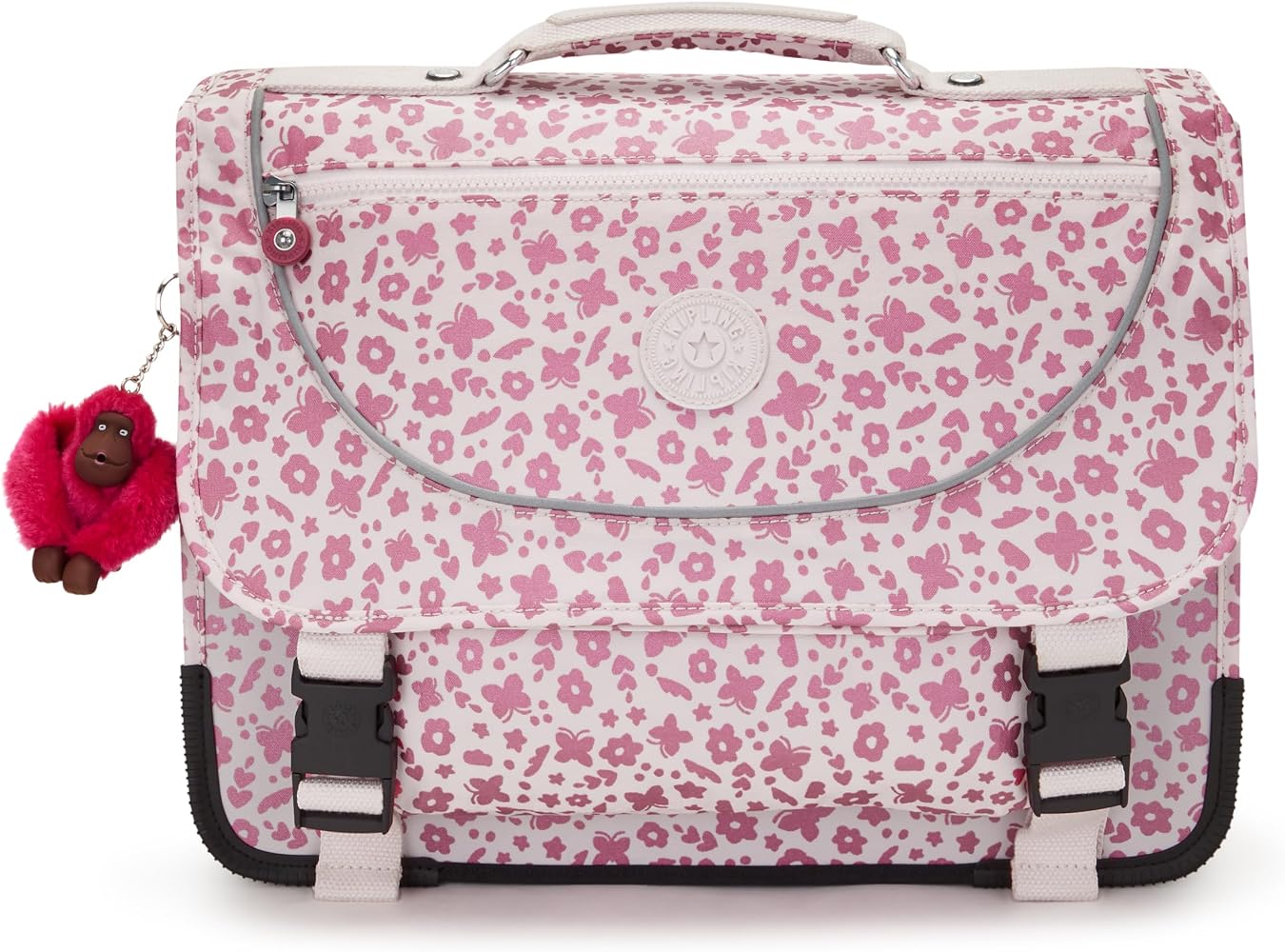 kipling-schooltas-195eik-1.jpg Kipling Preppy Medium schooltas (incl. regenhoes), Magic Floral : Amazon.nl: Kleding, schoenen & sieraden - Afbeelding 1