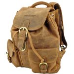 Rundleren Dames Heren Kleine Rugtas Barneys Leather