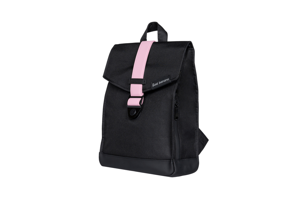 kleine-rugtas-946oyv.png Bold Banana kleine rugzak Envelope Mini Black Blossom zwart roze Cargotravelshop.nl - Afbeelding 1