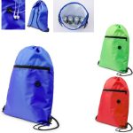Polyester rugtas koeltas model Cool met logo opdruk/De Promo tassenwinkel