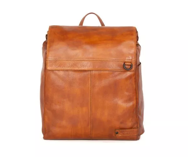laptop-rugzak-leer-377oyr.webp Leren Laptop Rugzak 15.6 inch Ted Brandy Cognac - Afbeelding 1