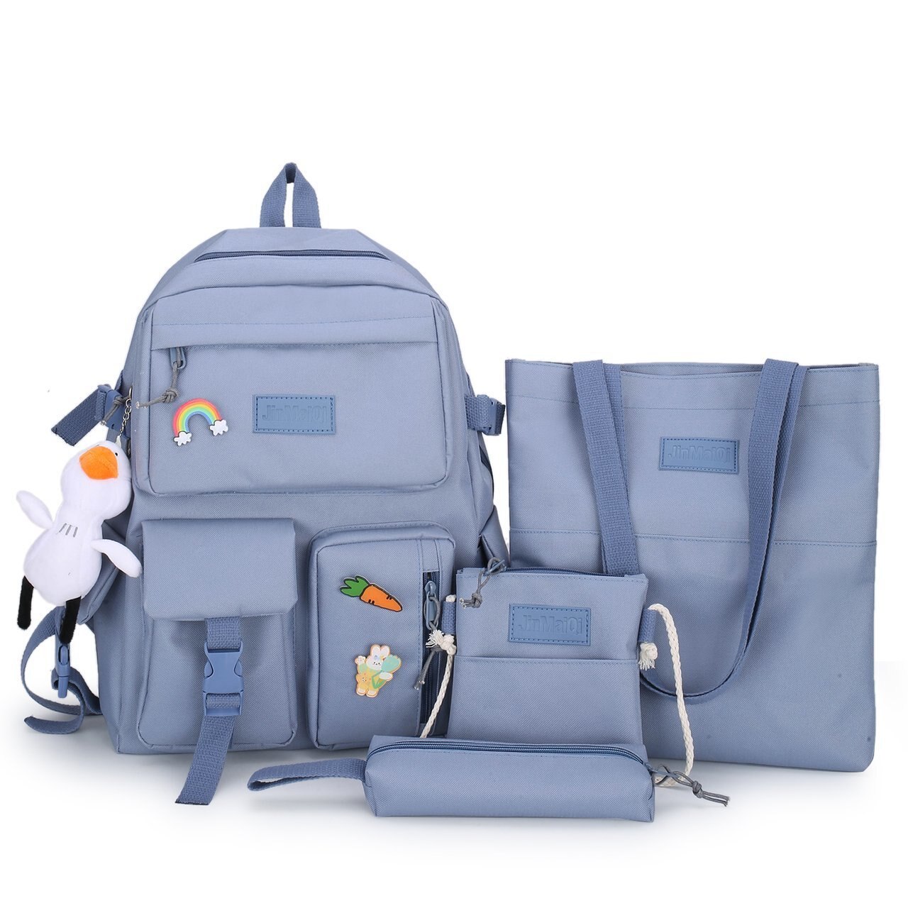 laptop-schooltas-614xsz-1.jpg 4 Sets/stuks Vrouw Laptop Rugzak School Rugzakken ... – Grandado - Afbeelding 1