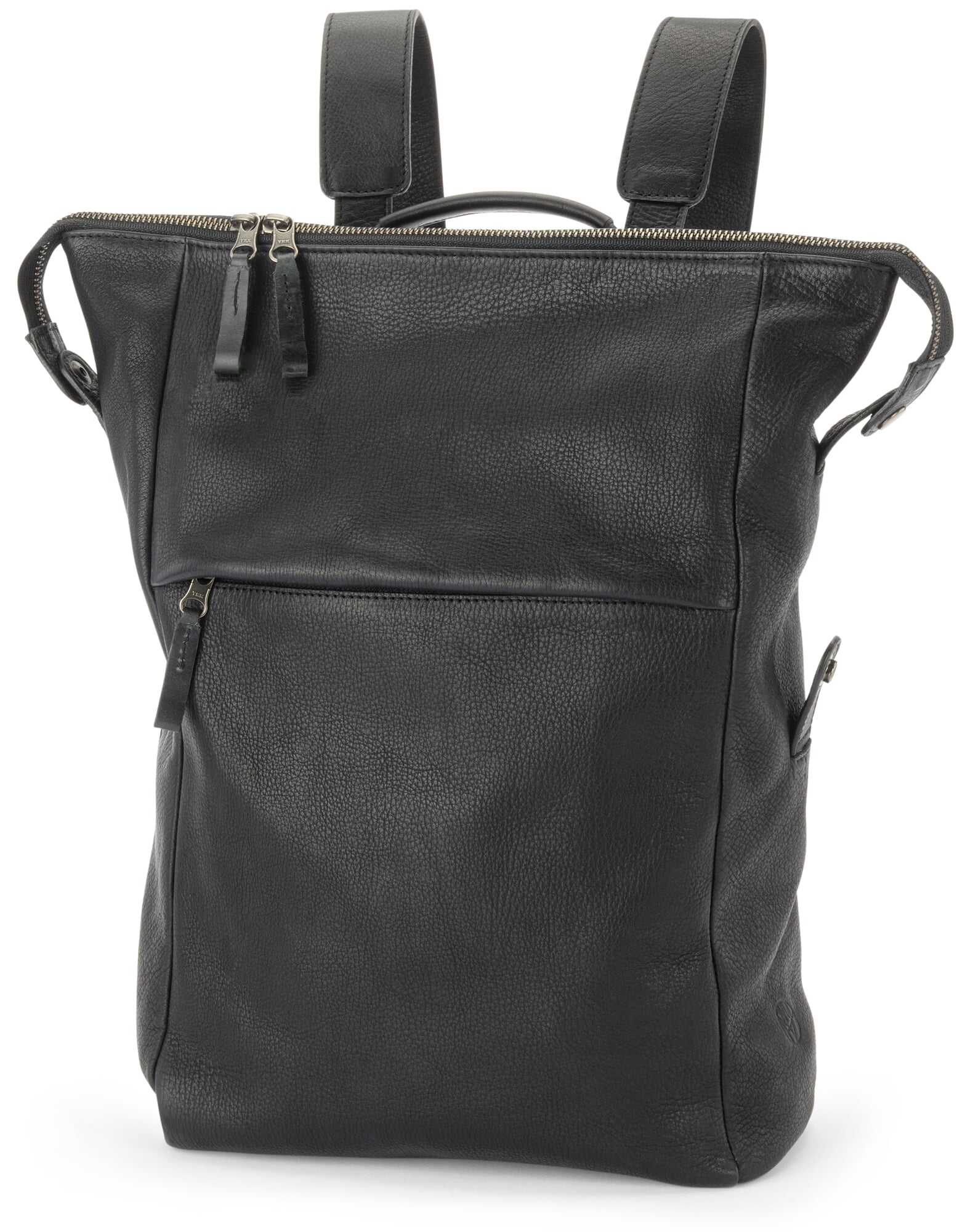 leren-laptop-rugzak-037qda-1.jpg Laptop leren rugzak, zwart | Manufactum - Afbeelding 1