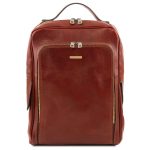Leren laptop rugtas Bangkok ✓Berdino italiaanse leren tassen