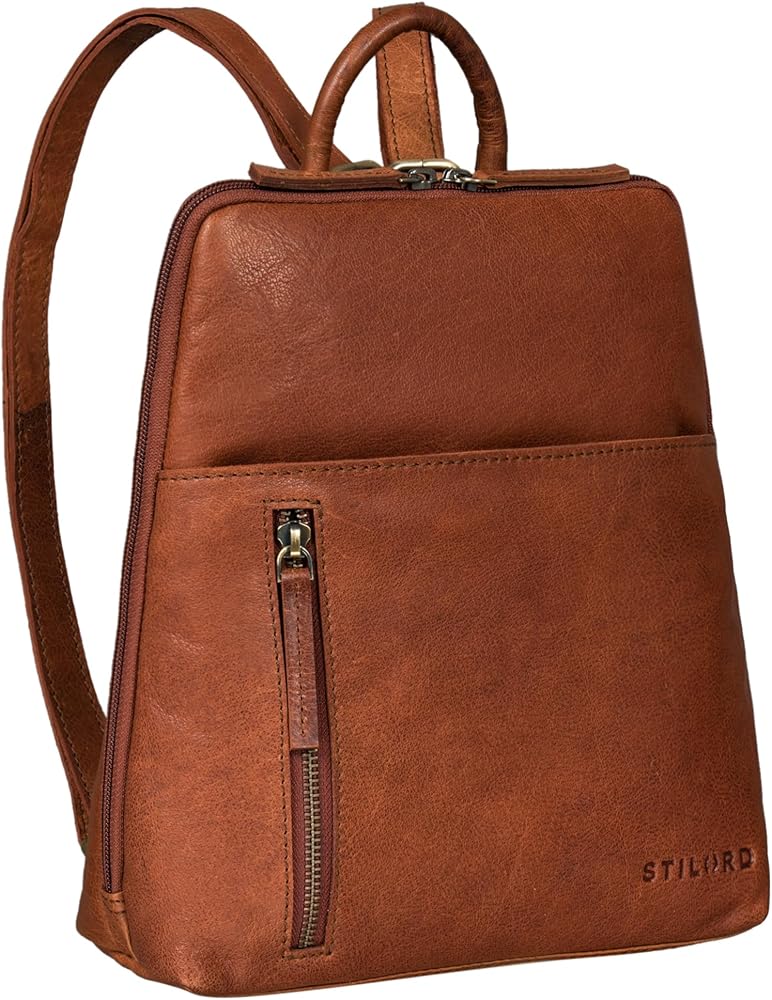 leren-rugzak-dames-sale-028jip-1.jpg STILORD "Holly" Kleine Rugzak Dames Leer Vintage Backpack Lederen Mini Rugzak Handtas Rugtas voor 10.1 Inch Tablet Schoudertas Schooltas Dagrugzak ... - Afbeelding 1