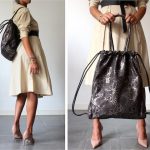 Bruine leren rugzak draagtas Multiway leren tas SALE laptop rugzak dames leren handtas leren rugzak met trekkoord leren rugzak heren Etsy Nederland