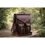Heren Dames Vintage Bruin Lederen Rugzak Tas Laptop Satchel Rugzak – kopen tegen lage prijzen bij Joom webwinkel