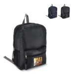 190T gerecycled PET lichtgewicht rugzak 30.5 x 12.7 x 42 cm 16 L Zwart