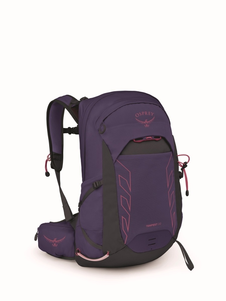 osprey-rugzak-dames-017bzy-1.jpg Osprey Tempest 22L dames wandelrugzak deep fig/hotspot pink - Afbeelding 1