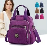 Dames Lady Nylon Elegante Stijlvolle Multifunctionele Rugzak Reis Schoudertas | kledingmode.com