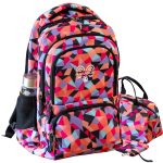 Officiële CR7 Schooltas Kinderen Roblox Schooltas Set Voor Meisjes – 3 Delige Rugzak Met Lunchtas En Etui – Schattig Cartoon Ontwerp