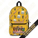 Roblox rugzak met naam Lichtgewicht en waterdichte schoolrugzak voor kinderen, met laptopvak en personalisatiemogelijkheid, cadeau voor Roblox fans Etsy Nederland