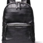 Heren rugzak 14 inch laptop rugzak reisschool tas mannen retro rugzak bruin rugzak (Color : Svart, Size : 14 Inch) : Amazon.nl: Sport & outdoor