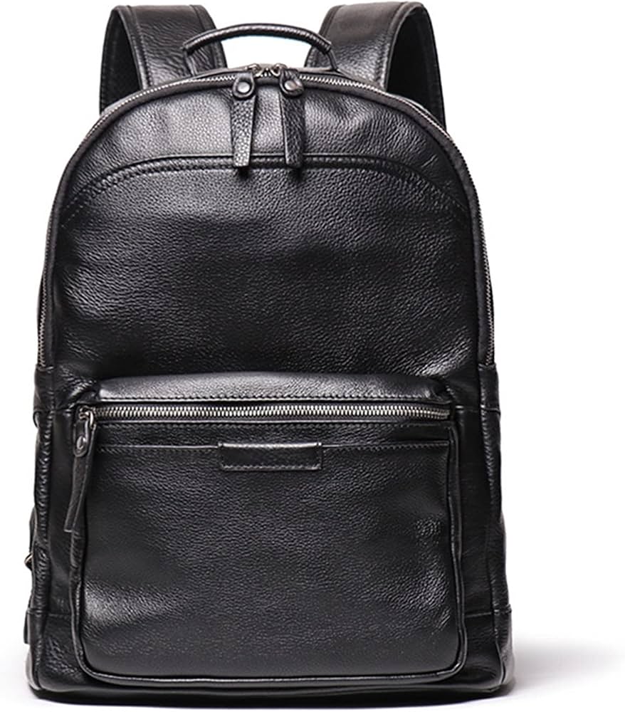 rugtas-laptop-heren-145odc-1.jpg Heren rugzak 14 inch laptop rugzak reisschool tas mannen retro rugzak bruin rugzak (Color : Svart, Size : 14 Inch) : Amazon.nl: Sport & outdoor - Afbeelding 1