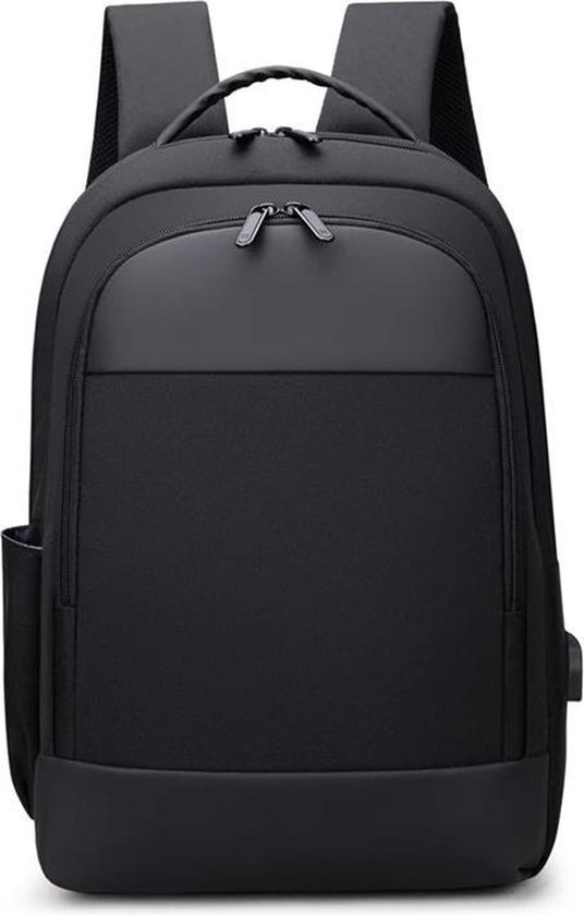 rugtas-mannen-367nzd-1.jpg Monteona Zakelijke Rugtas Heren Multifunctionele 15 inch laptop rugzak Zwart | bol - Afbeelding 1