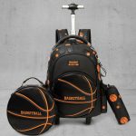 Kinder trolley rugzak met wielen voor school en reizen