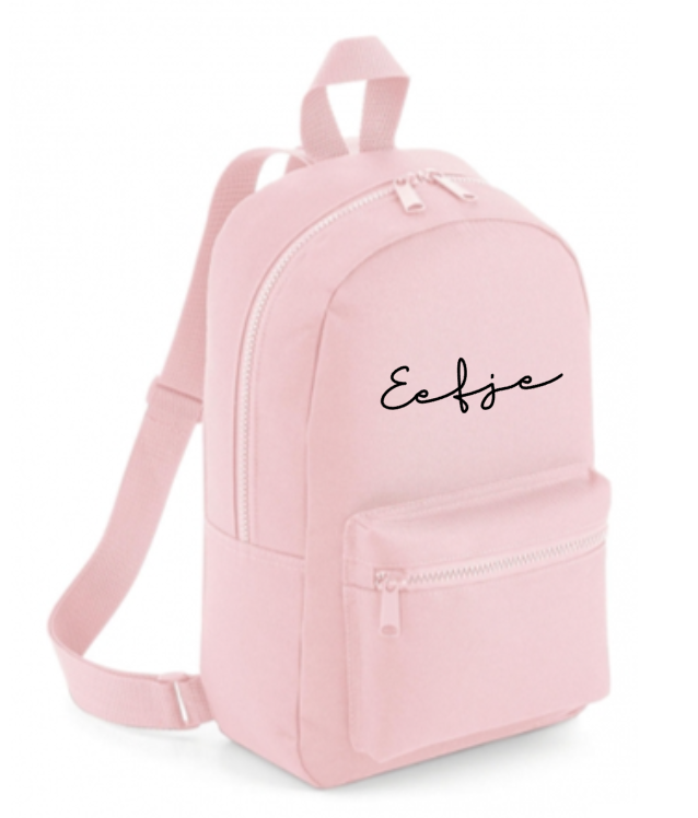 rugtas-peuter-338lpr.png Mini Essential Rugzak | Powder Pink Momshop - Afbeelding 1