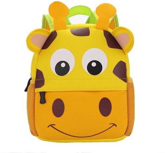 rugtas-peuter-812bkh-1.jpg Kinderrugzak Dieren Rugzak Kleuter Peuter Rugzak Rugtas Schooltasje Giraffe... | bol - Afbeelding 1