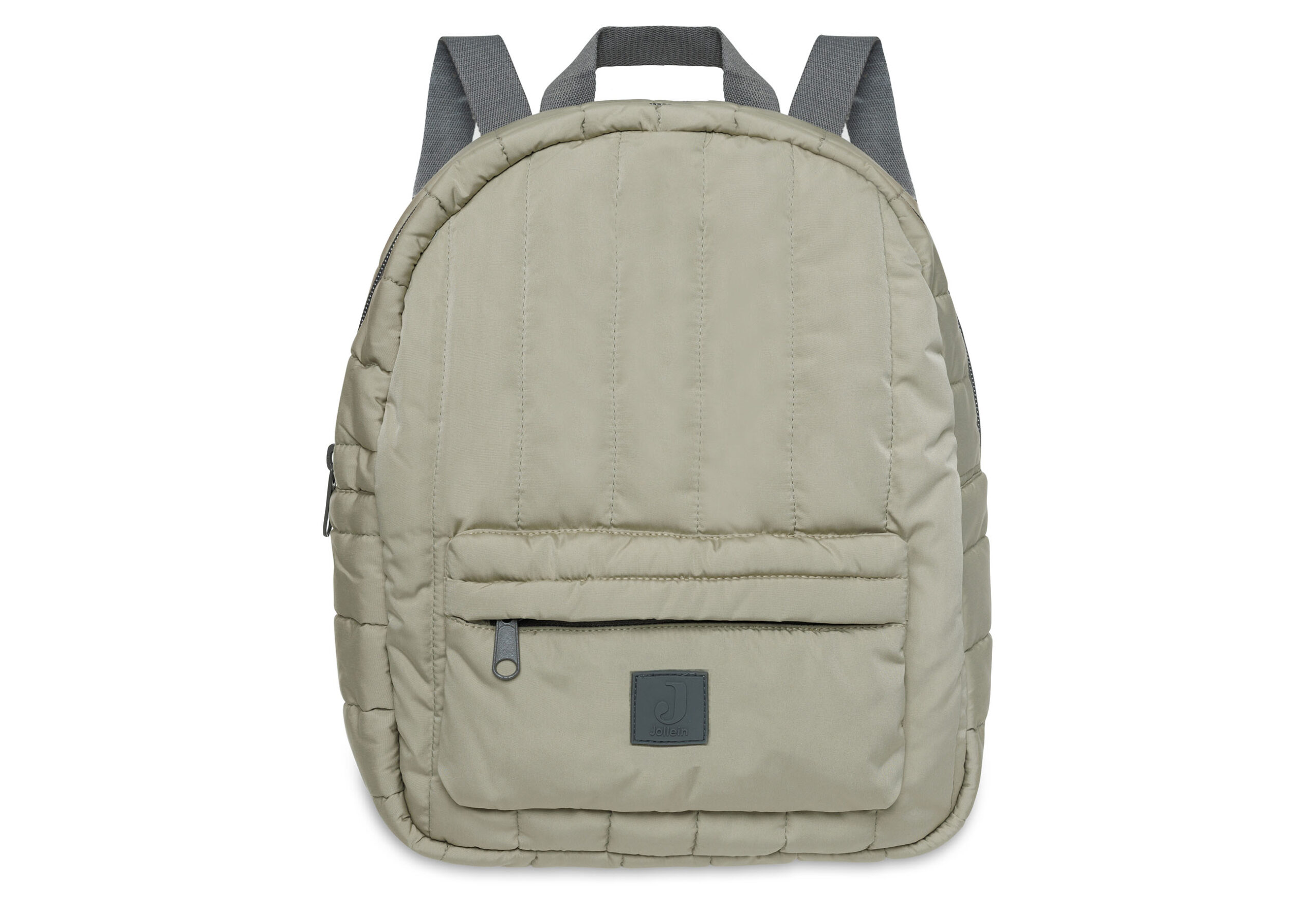 rugtasje-713jeo-1.jpg Stijlvol Jollein rugtasje puffed olive green – Perfect voor onderweg - Afbeelding 1