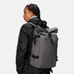 Rains Rolltop rugzak large 15 inch grey | 021601 Grijs