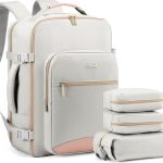 Rugzak reizen vliegtuig dames Handbagage 30 liter Waterdicht 15,6 inch laptop | bol