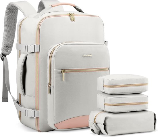 rugzak-30-liter-dames-364lzf-1.jpg Rugzak reizen vliegtuig dames Handbagage 30 liter Waterdicht 15,6 inch laptop | bol - Afbeelding 1